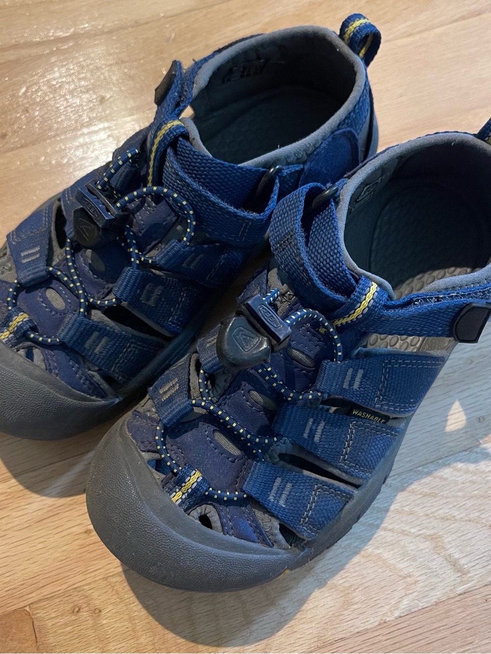 Keen Kids Navy Blue and Gray Water Shoes
